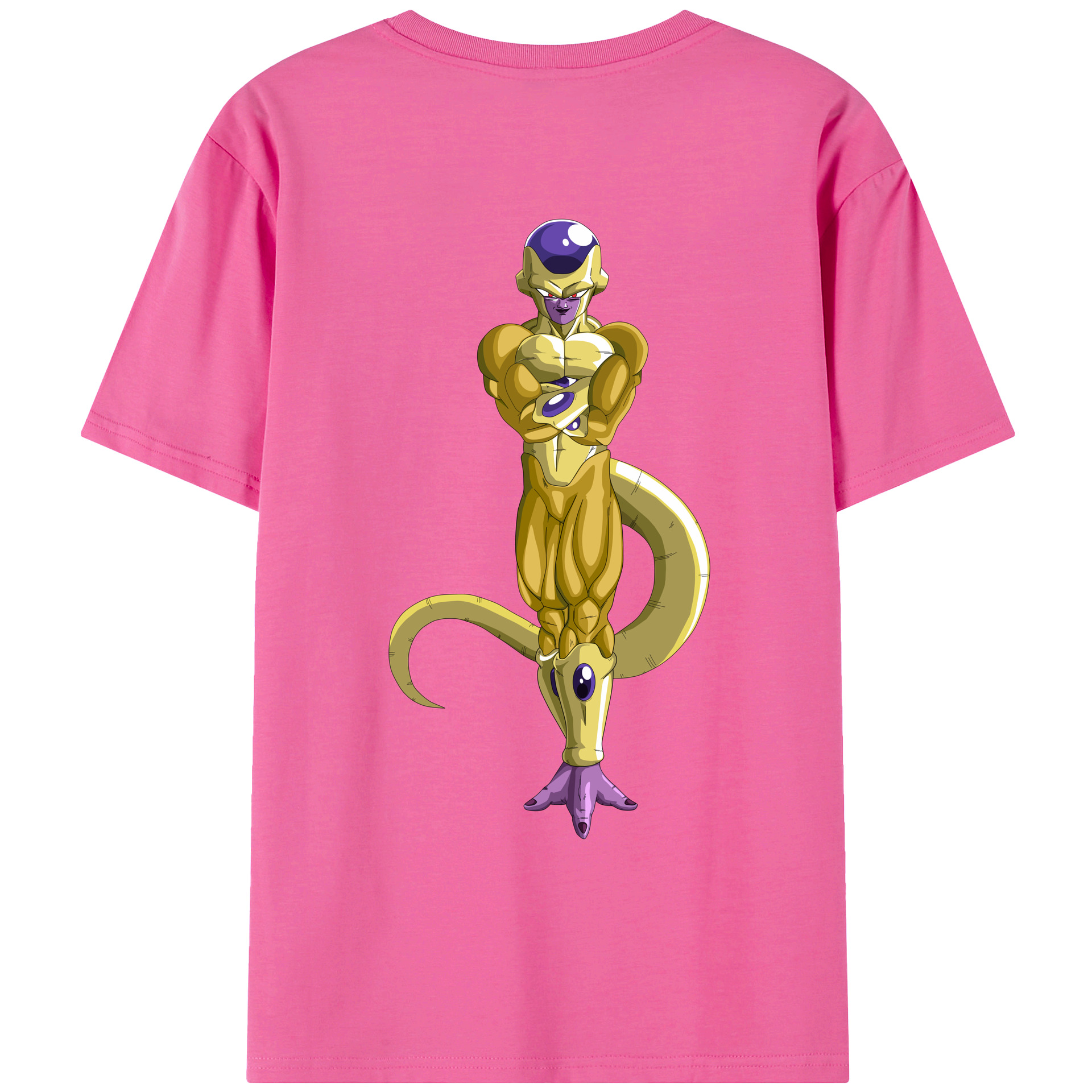 （画像用） ドラゴンボール フリーザ DRAGON BALL Frieza レディース半袖Tシャツ(バックプリント)